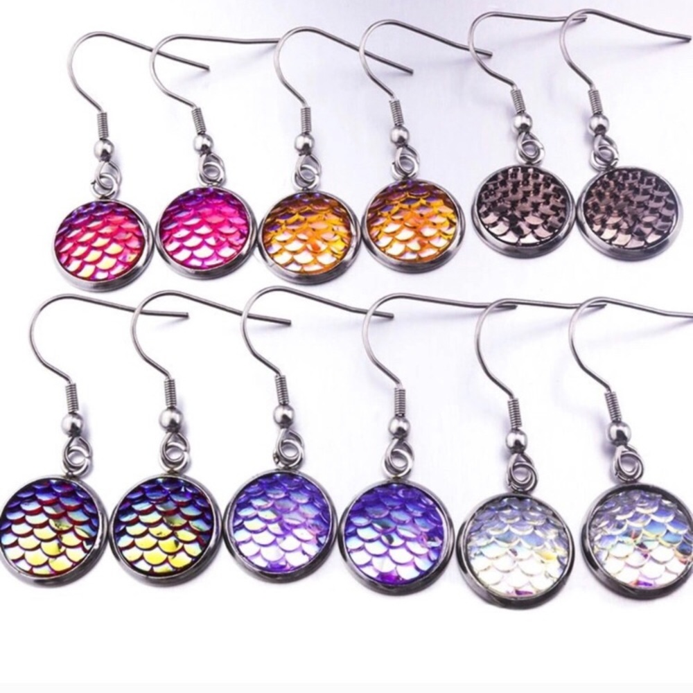 Mermaid Dangle Earrings🧜🏼‍♀️